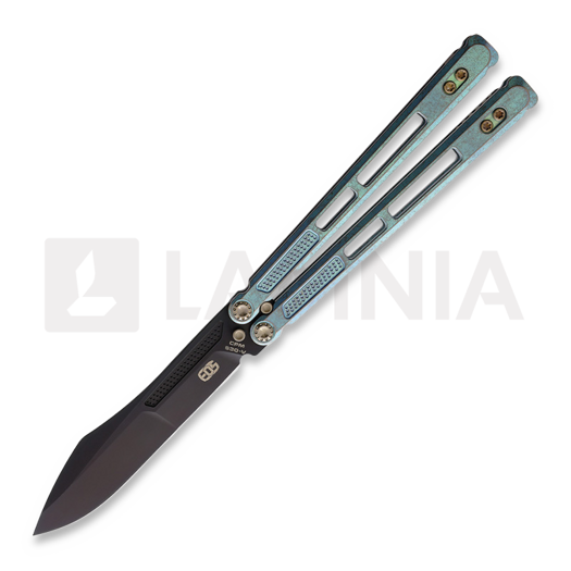 Balisong EOS Trident, Antique Green