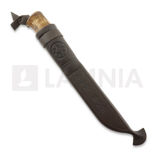 Cuțit finlandez Eräpuu Hunter 125, stained birch