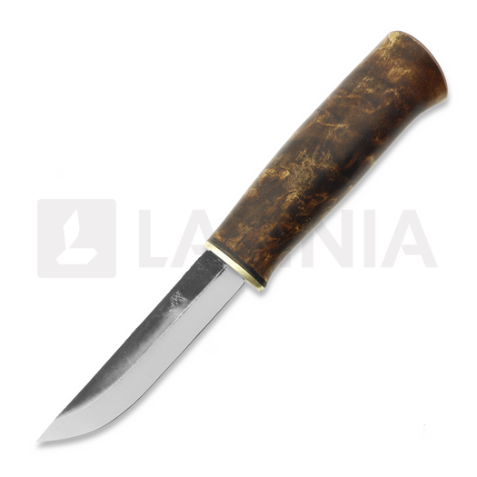 Eräpuu Hunter 95 finsk kniv, stained birch