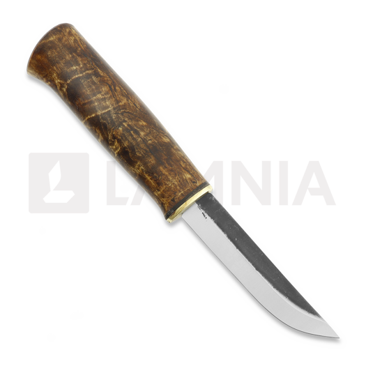 Eräpuu Hunter 95 finsk kniv, stained birch