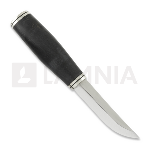 Eräpuu Kalastaja 95 knife, black, stainless
