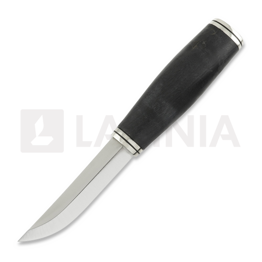 Eräpuu Kalastaja 95 knife, black, stainless