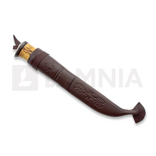 Er&auml;puu Lappland Carver 95 finske kniv, tar treated