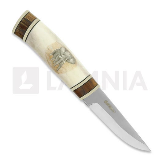 Erik Nylund Puukko 402, Scrimshaw