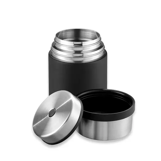 Esbit Food Jug Sculptor, 1 L, black, stainless