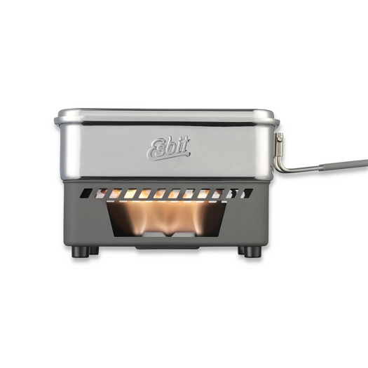 Esbit Solid fuel cookset 1100ML, aluminum