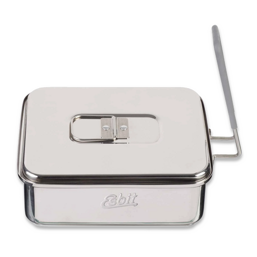 Esbit Solid fuel cookset 1100ML, aluminum