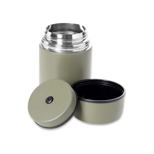 Esbit Stainless Steel Food Jug 0,75L, olive drab