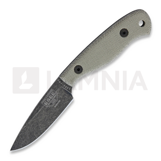 ESEE Camp Lore James Gibson kés, blackwash