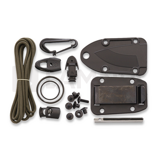 Couteau ESEE Candiru Kit, noir