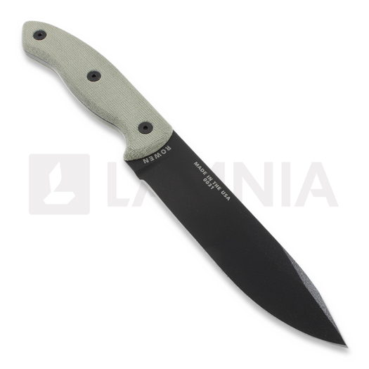 ESEE CM6 Combat Tactical, tan canvas micarta