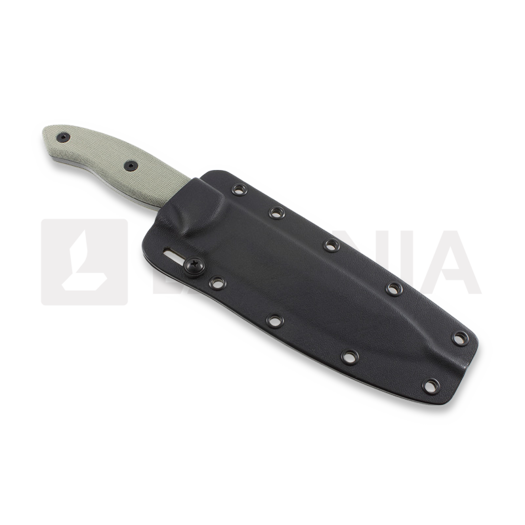 ESEE CM6 Combat Tactical, tan canvas micarta