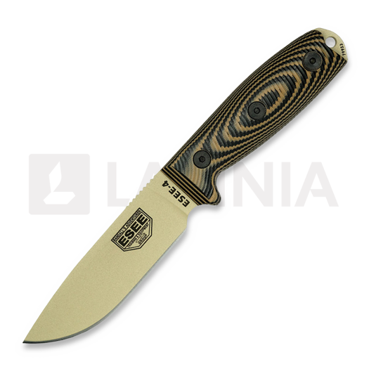 ESEE Esee-4 3D G10, desert tan/coyote brown