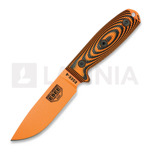 ESEE Esee-4 3D G10, pomarańczowa