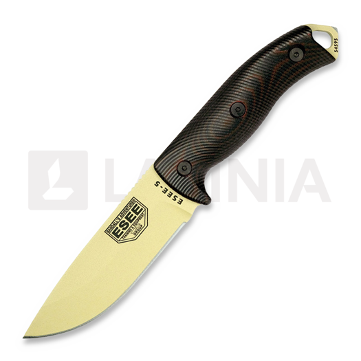 ESEE Esee-5 3D G10, desert tan/black