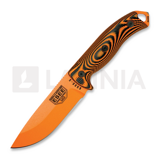 ESEE Esee-5 3D G10, помара́нчевий