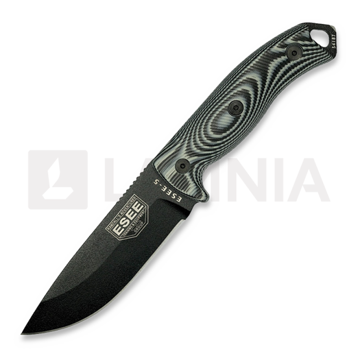 ESEE Esee-5 3D Micarta, schwarz