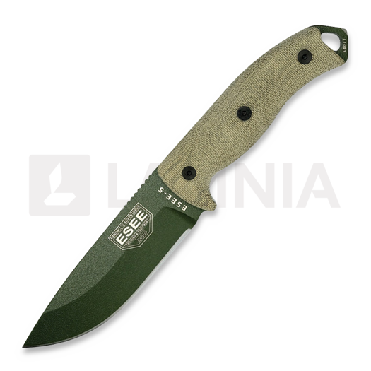 ESEE Esee-5 3D Micarta, oliwkowa