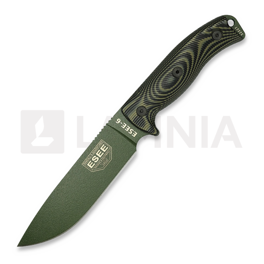 ESEE Esee-6 3D G10, olijfgroen