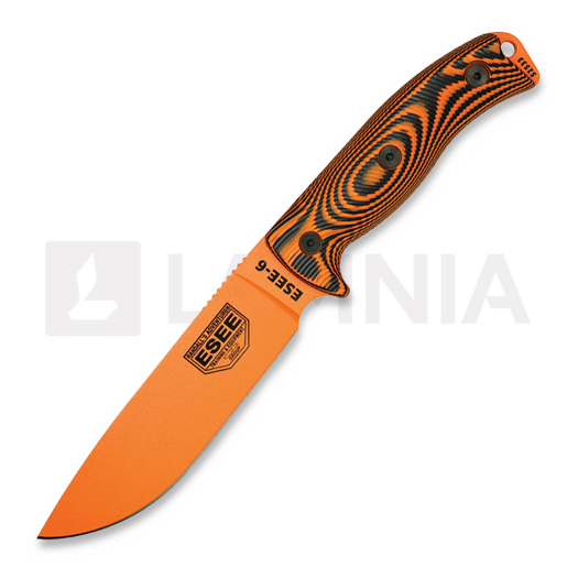 ESEE Esee-6 3D G10, pomarańczowa