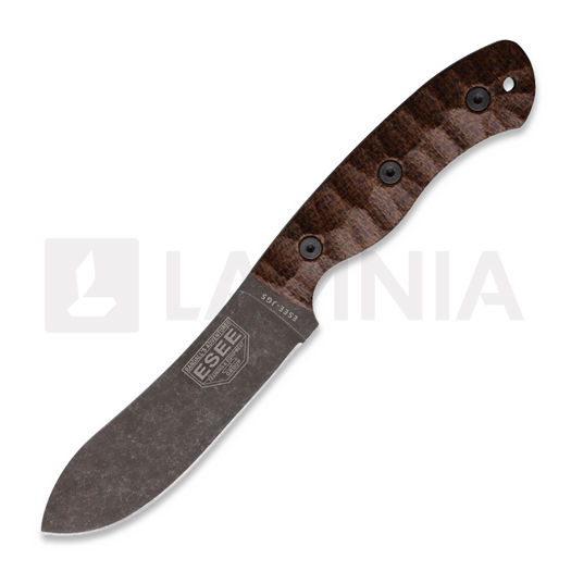 Nazis ESEE JG5 - Burlap Micarta, brūns