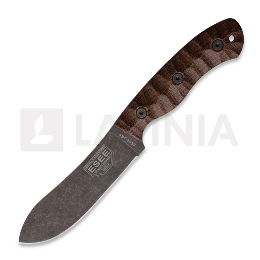 ESEE JG5 - Burlap Micarta 칼, 갈색