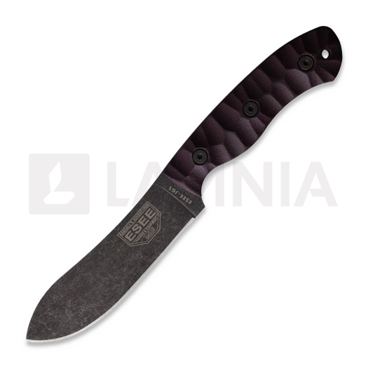 ESEE JG5 Fixed Blade Burgundy Linen