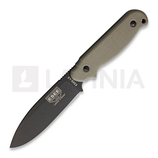 มีดเอาตัวรอดยามฉุกเฉิน ESEE Laser Strike Canvas Micarta