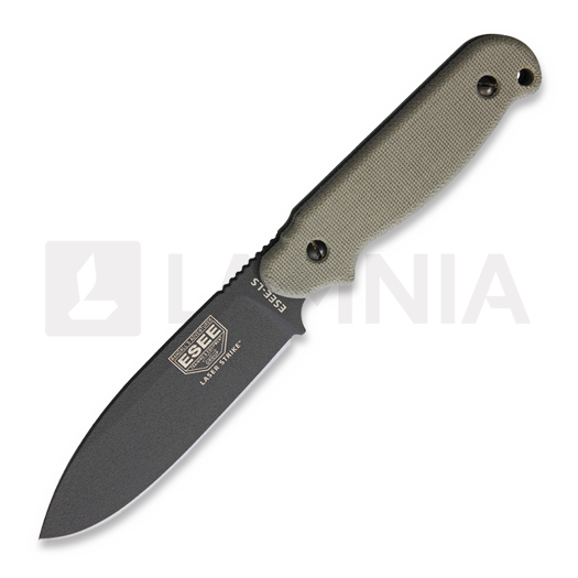 ESEE Laser Strike Canvas Micarta išgyvenimo peilis