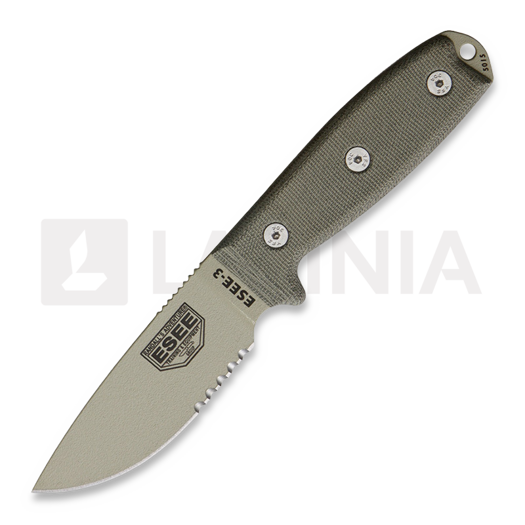 ESEE Model 3, Serrated