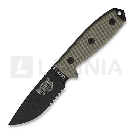 ESEE Model 3, Serrated