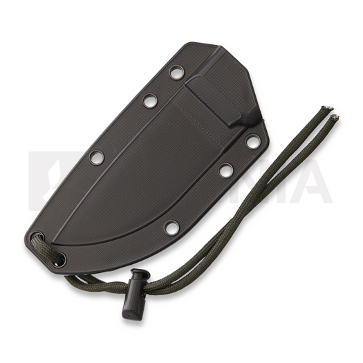 ESEE Model 3 Serrated, tactical gunsmoke