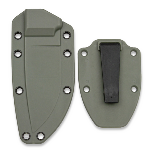 ESEE Model 3 Sheath with clip, foliage green