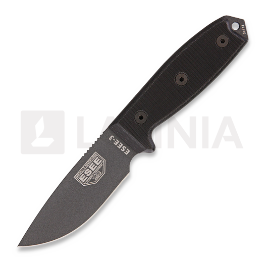 ESEE Model 3, tactical gunsmoke