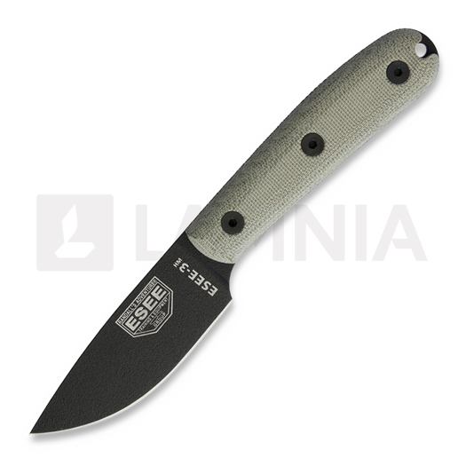 ESEE Model 3, traditional handle