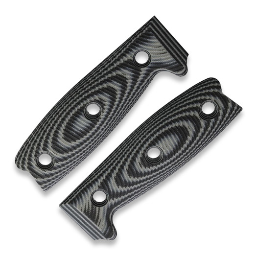 ESEE Model 4 - 3D G10 handle scales, svart, gr&aring;