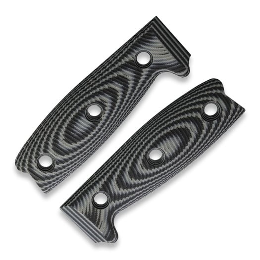 ESEE Model 4 - 3D G10 handle scales, svart, grå