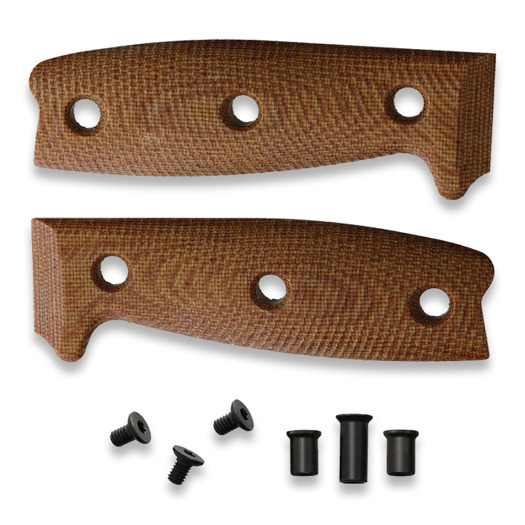 ESEE Model 4 - 3D Micarta handle scales, brun