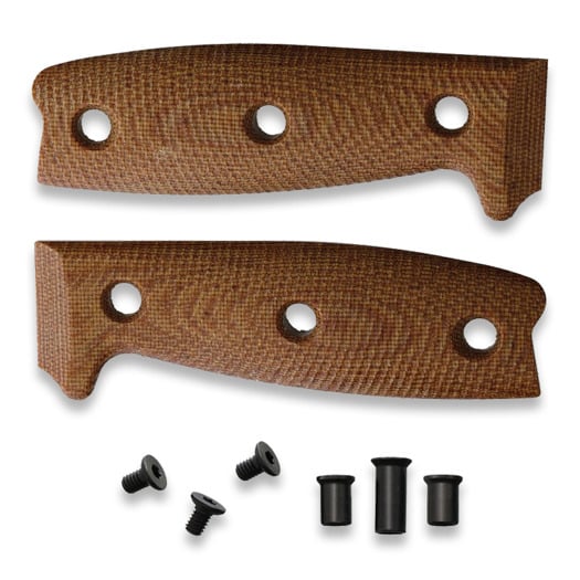 ESEE Model 4 - 3D Micarta handle scales, brun