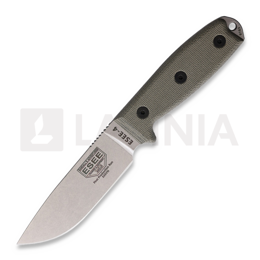 ESEE Model 4 CPM S35VN, green micarta