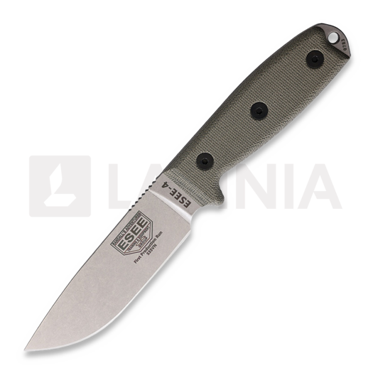 ESEE Model 4 CPM S35VN, green micarta