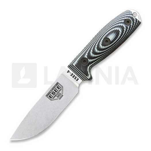 ESEE Model 4 CPM S35VN, harmaa