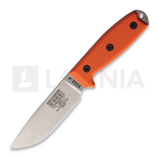 ESEE Model 4 CPM S35VN, pomarańczowa