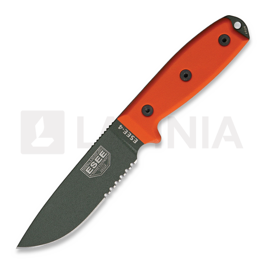 ESEE Model 4, serrated, G10