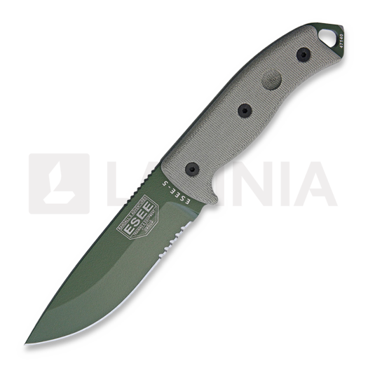 ESEE Model 5, serrated