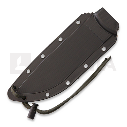 ESEE Model 6, tactical gunsmoke, serrated