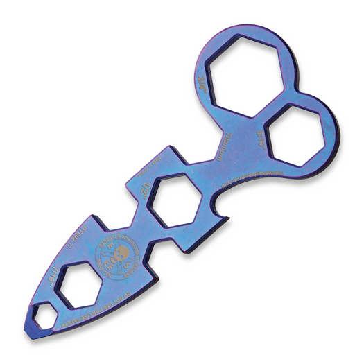 ESEE WRAT Wrench Titanium, blue