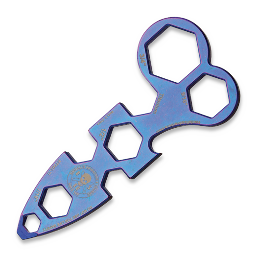 ESEE WRAT Wrench Titanium, 藍色
