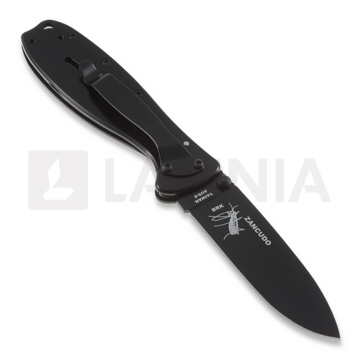 ESEE Zancudo folding knife, black/black