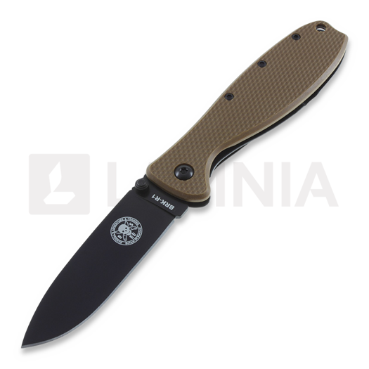 มีดพับ ESEE Zancudo, coyote brown/black